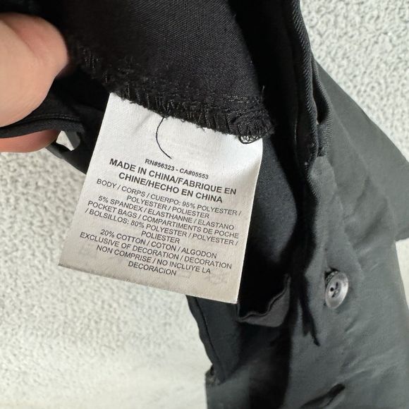 Nike Shorts Men's 38 Black Chino Dri-Fit Performance Stretch Golf - Picture 6 of 6